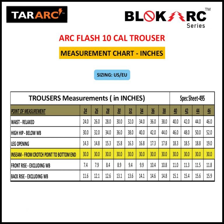 ARC FLASH FORMAL TROUSER ARC RATING: 10 CAL/CM² , HRC 2 - Image 7