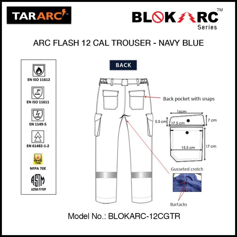 ARC FLASH TROUSER, ARC RATING: 12 CAL/CM² , HRC 2 - Image 5