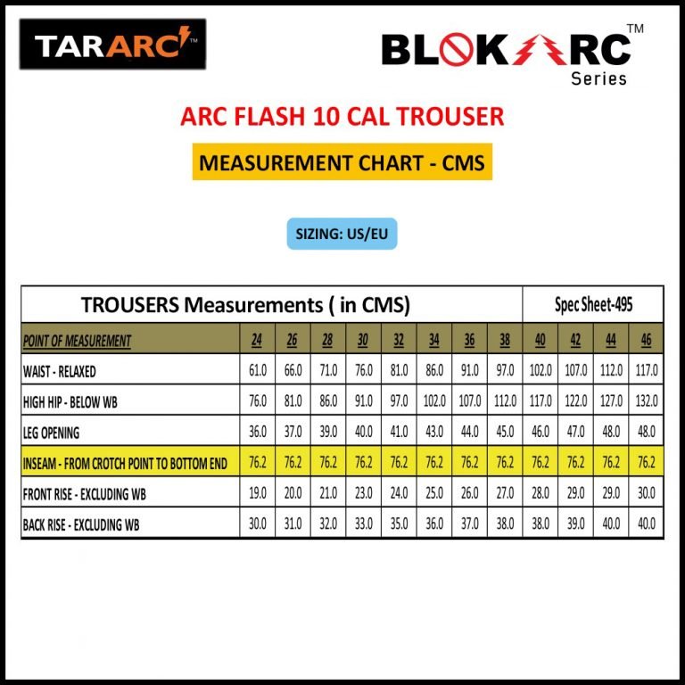 ARC FLASH FORMAL TROUSER ARC RATING: 10 CAL/CM² , HRC 2 - Image 6