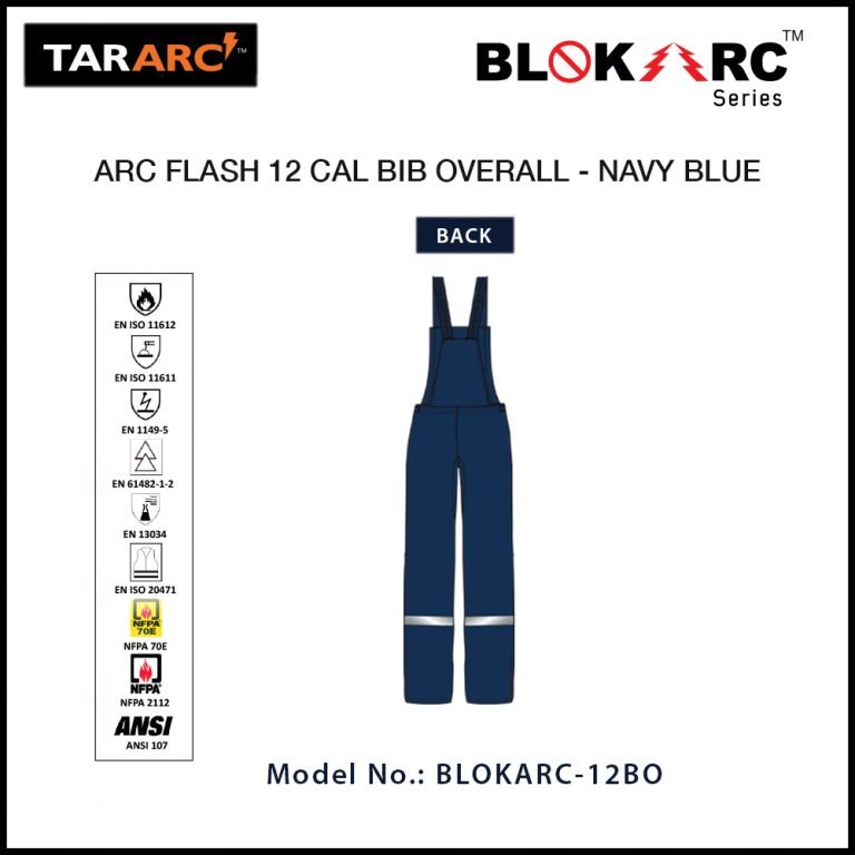 ARC FLASH KIT, ARC RATING: 12 CAL/CM² , HRC2 (BIB, 32″ COAT & HOOD) - Image 3