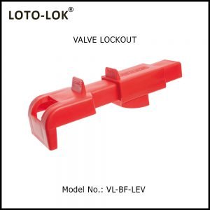 BUTTERFLY VALVE LOCKOUT, VL-BF-LEV