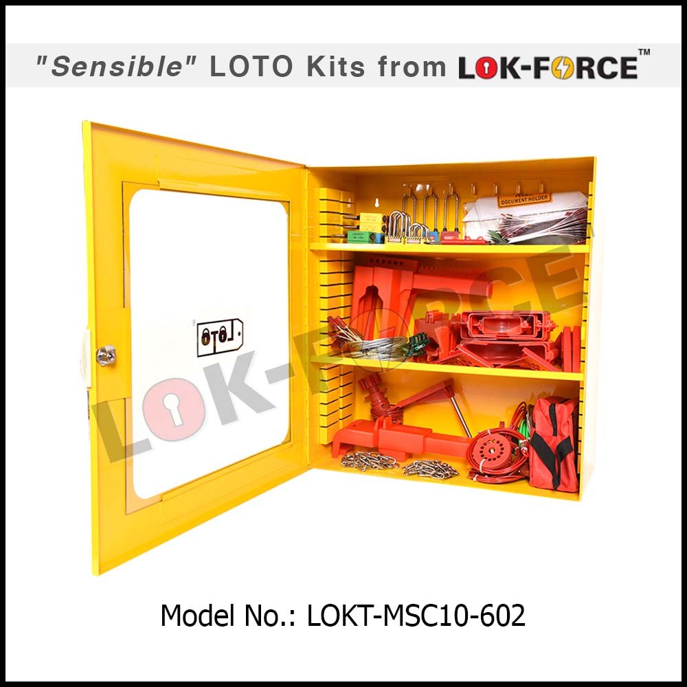 MECHANICAL KIT SABIC-VALVES-ISOLATION-LOCKOUT-TAGOUT-KIT-CABINET