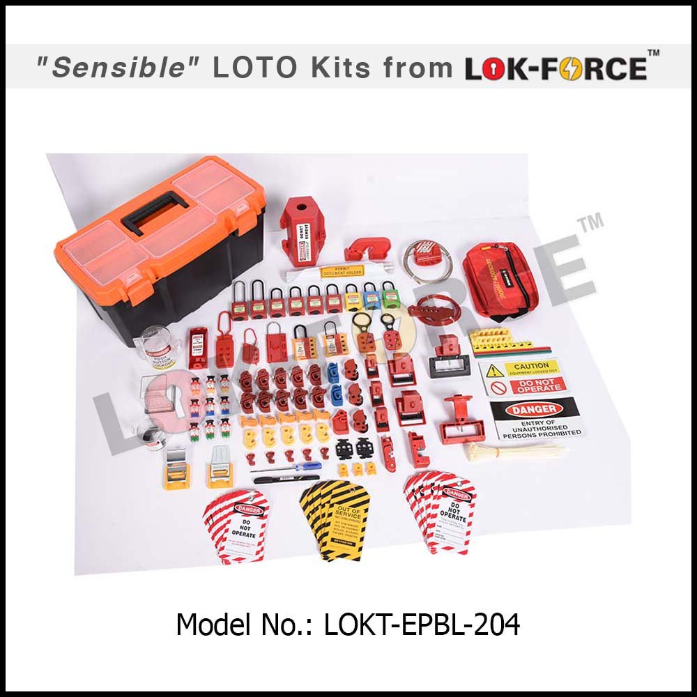 LOTO ELECTRICAL KIT PLASTIC TOOL BOX - LARGE - Image 2