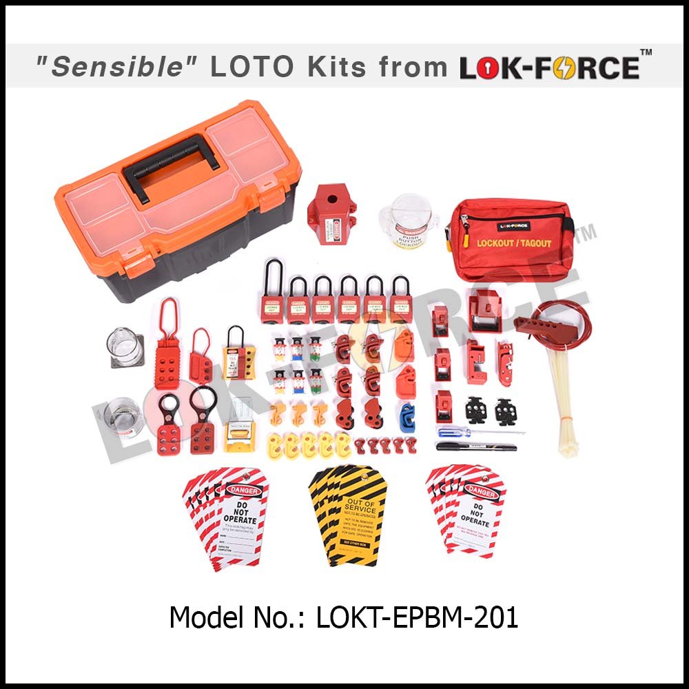 LOTO ELECTRICAL KIT PLASTIC TOOL BOX - MEDIUM - Image 3