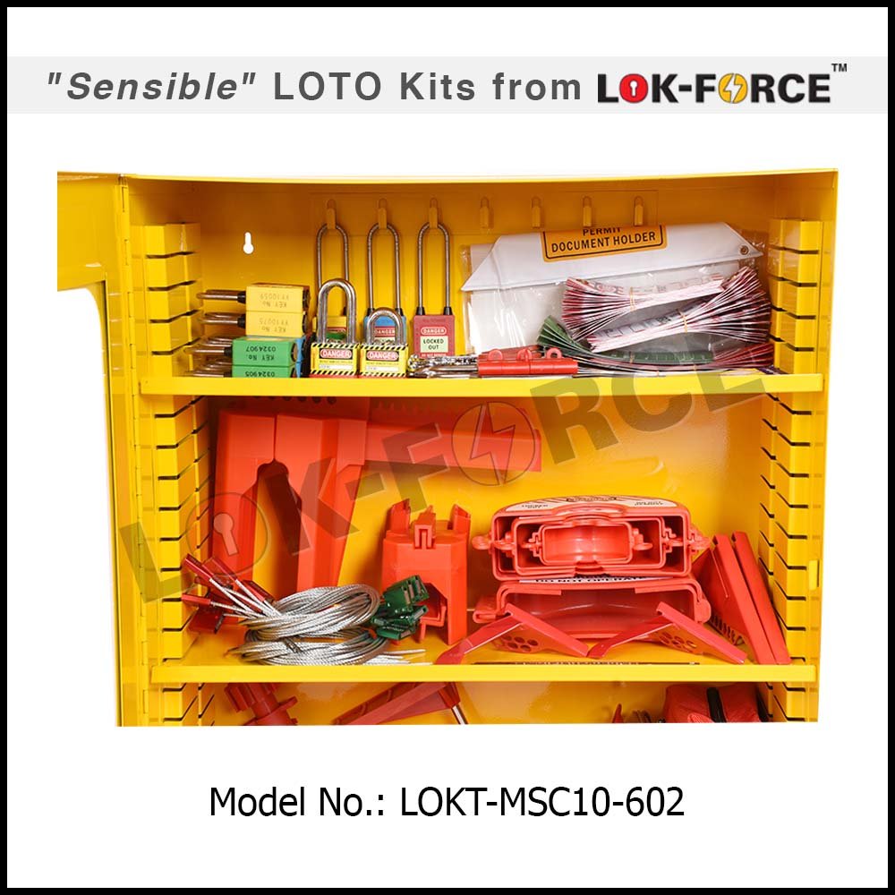 Mechanical LOTO Kit Cabinet Oman