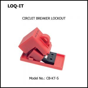CIRCUIT BREAKER LOCKOUT, THUMBWHEEL OPERATION