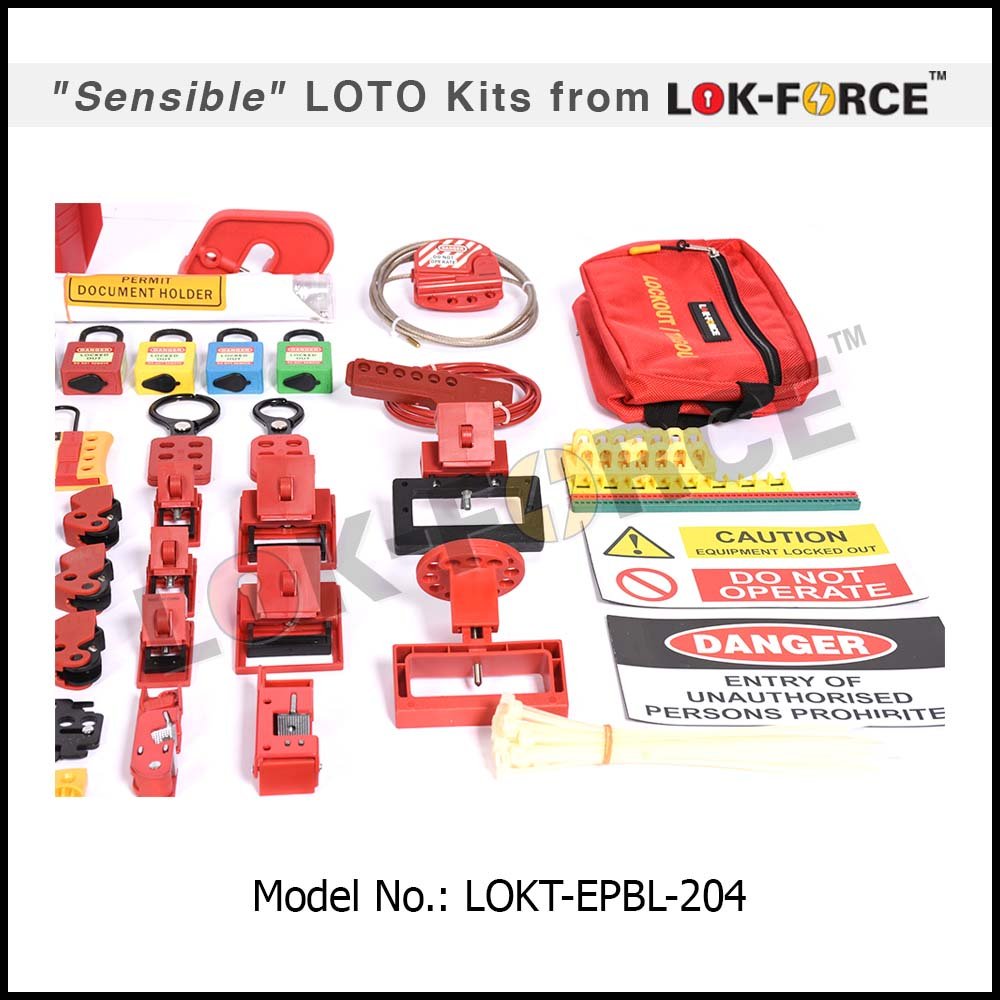 LOTO ELECTRICAL KIT PLASTIC TOOL BOX - LARGE - Image 10