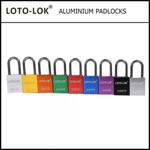 Lockout Tagout ALUMINIUM SAFETY PADLOCKS