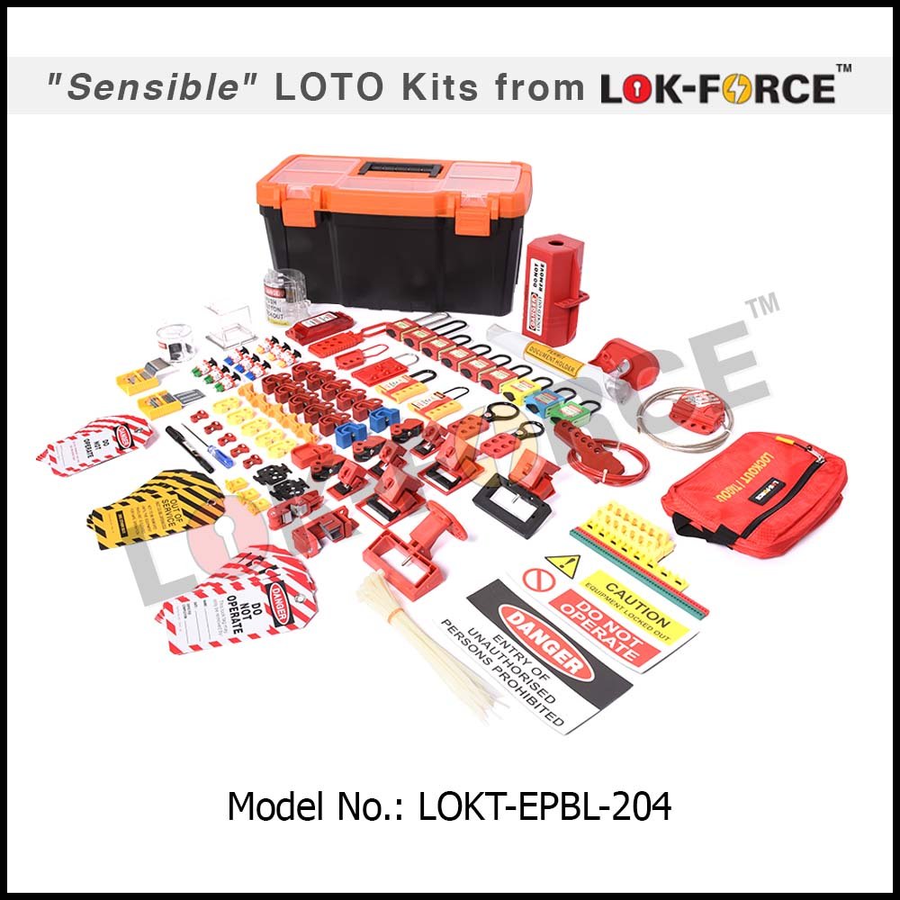 LOTO ELECTRICAL KIT PLASTIC TOOL BOX - LARGE - Image 4