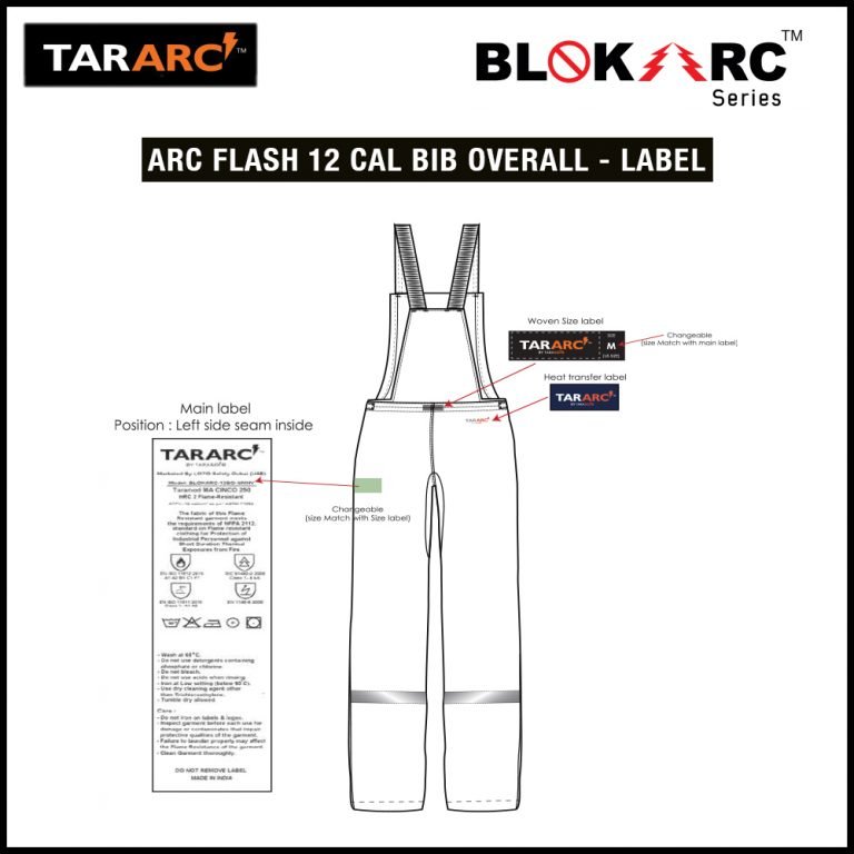 ARC FLASH KIT, ARC RATING: 12 CAL/CM² , HRC2 (BIB, 32″ COAT & HOOD) - Image 16