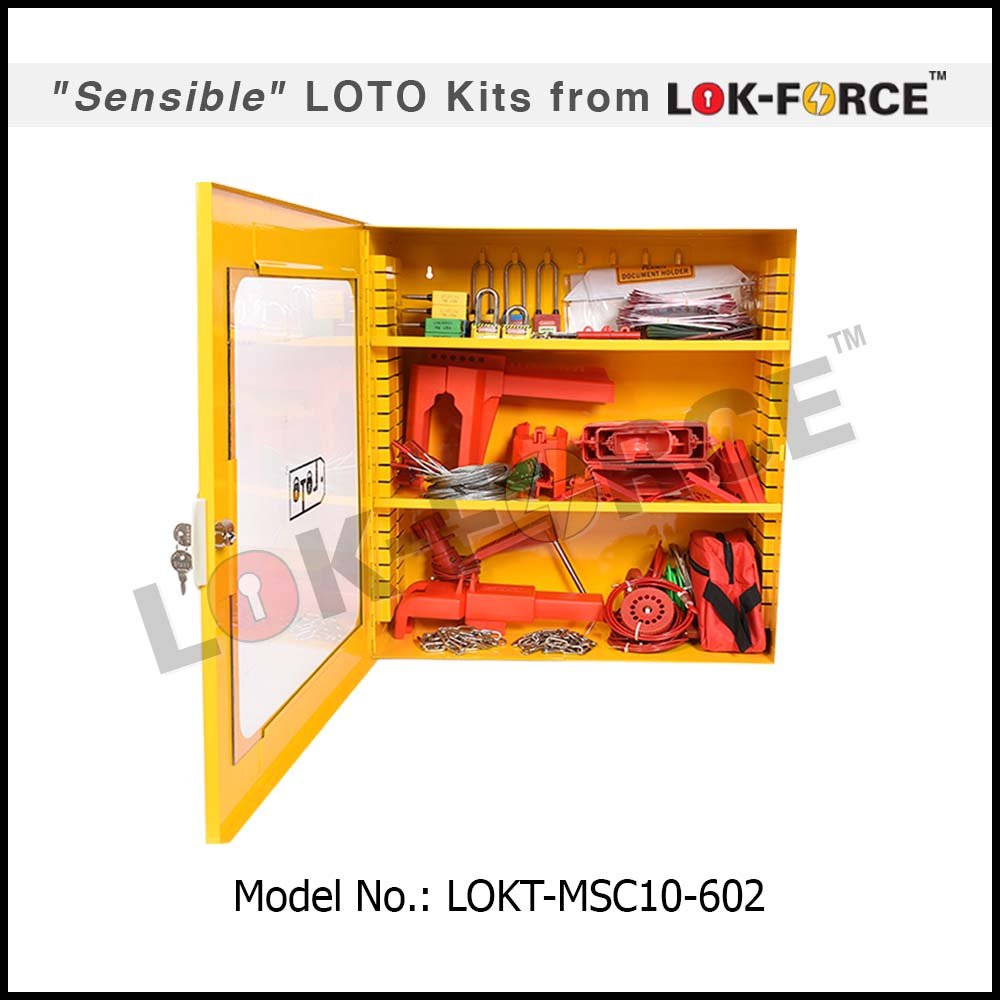 MECHANICAL KIT SABIC-VALVES-ISOLATION-LOCKOUT-TAGOUT-KIT-CABINET