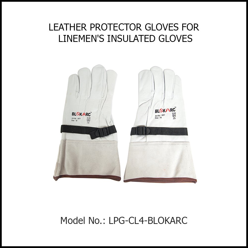 LEATHER PROTECTOR GLOVES - Image 2